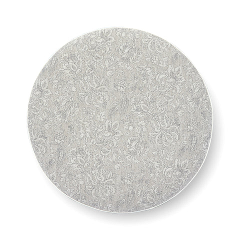 Margaux Valois Tasseled Round Ottoman - image 5