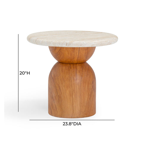 Rosalie Como Concrete Indoor/Outdoor Side Table - image 8