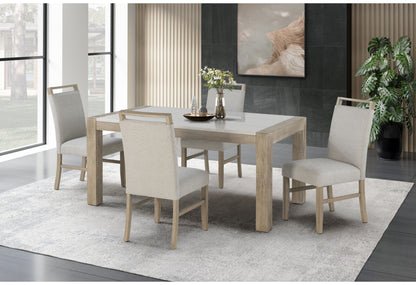 Reid DINING TABLE + 4 DINING CHAIRS