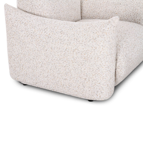 Lucienne Siena Nubby Fabric Armchair in Sand - image 5