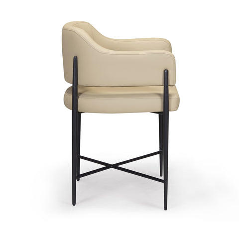 Odette Sorrento Contract-Grade Vegan Leather Dining Chair - image 4