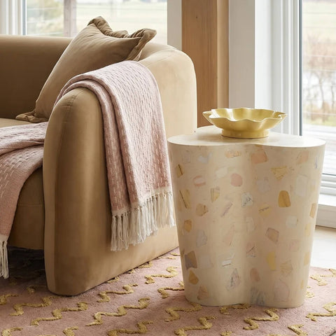 Elodie StClair Faux Terrazzo Indoor/Outdoor Side Table - image 6