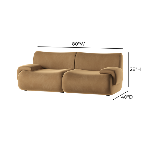 80" Modular Loveseat - image 7