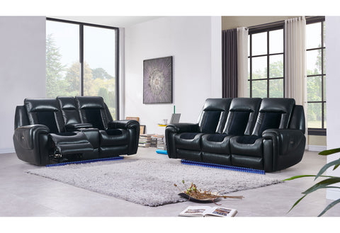 Axel W/ Led POWER RECLINING SOFA WITH LED