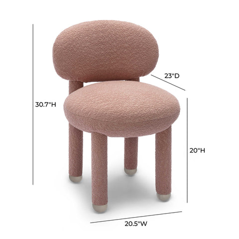 Amelie Navarre Performance Fabric Side Chair - image 6