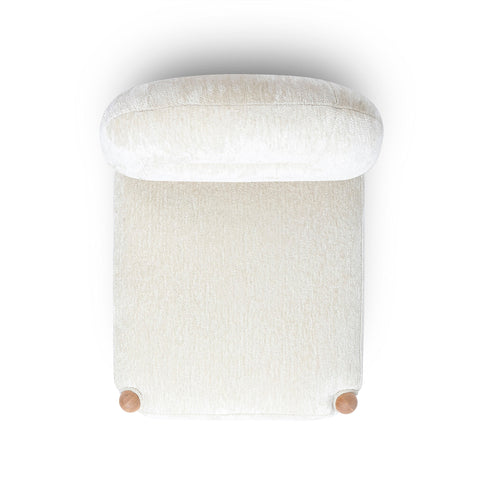 Celeste Castaigne Thick Performance Chenille Arched Back Dining Chair - image 6