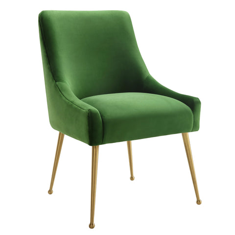Solene Beaumont Performance Velvet Dining Chair - image 1