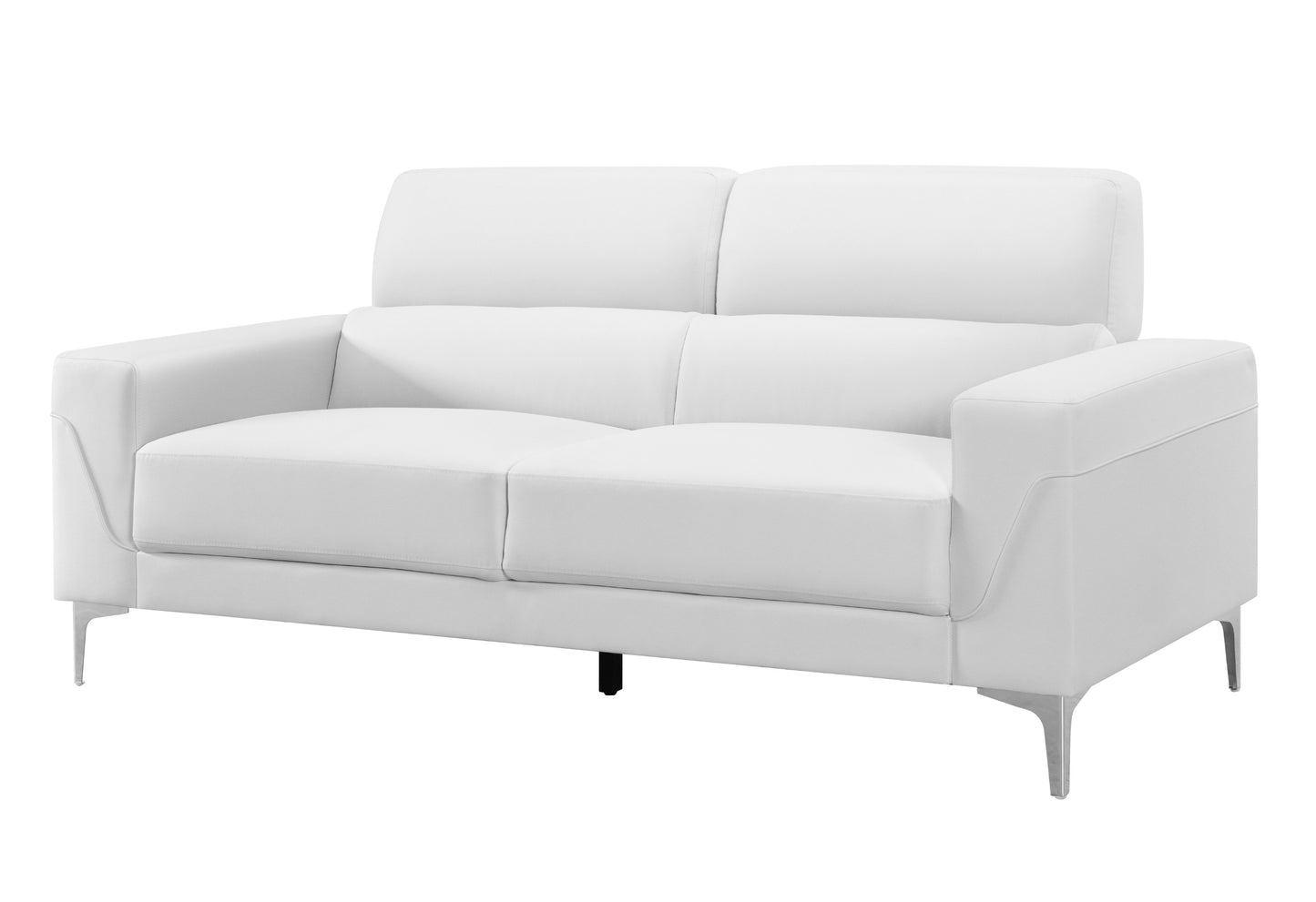 ariel white sofa