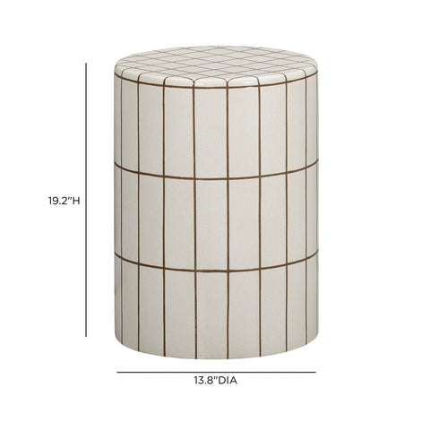 Odette Valois Round Concrete Indoor/Outdoor Side Table - image 5