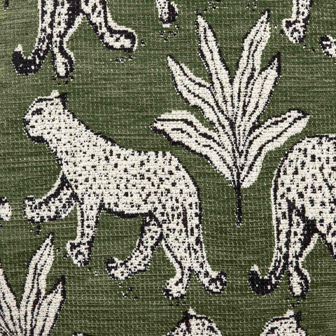 Elodie Savoy Leopard Performance Jacquard Ottoman - image 7
