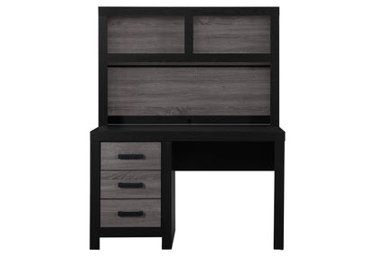 Anthony Grey/Black Youth TWIN BED, DRESSER, MIRROR AND NIGHTSTAND