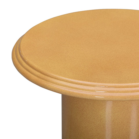 Noemie Valois Turmeric Concrete Indoor/Outdoor Side Table - image 3