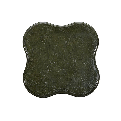 Beatrice Arden Green Concrete Indoor/Outdoor Side Table - image 3