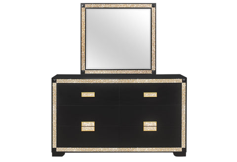 Jordan Black / Gold DRESSER