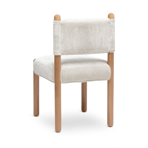 Celeste Castaigne Thick Performance Chenille Straight Back Dining Chair - image 3