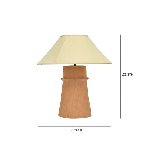 Odette Navarre Terracotta Table Lamp - image 6