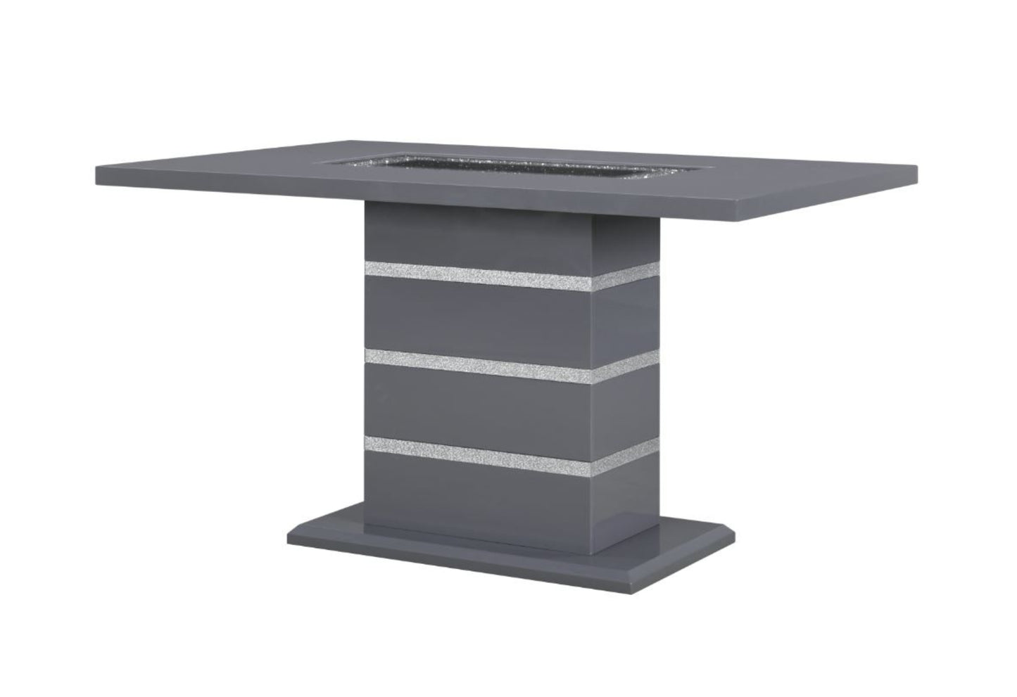 andros dark grey rectangular bar table rectangular bar table