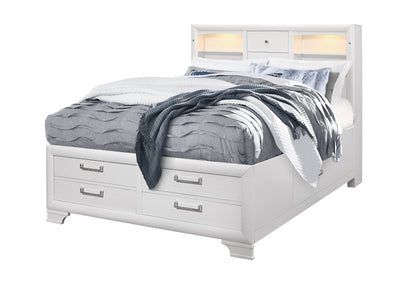 Bianca White QUEEN BED
