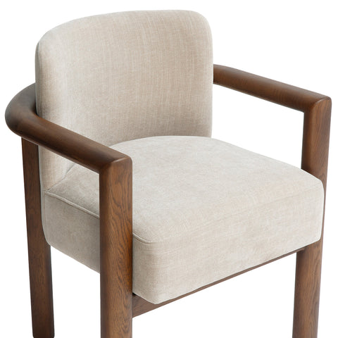 Giselle Lucerne Textured Performance Velvet Dining Chair - image 3