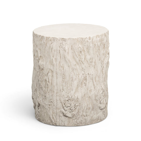 Beatrice Garda Driftwood Concrete Indoor/Outdoor Side Table - image 2