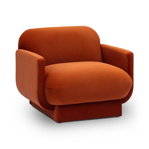 Delphine Beaumont Performance Velvet Accent Chair - image 1