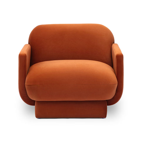 Delphine Beaumont Performance Velvet Accent Chair - image 2