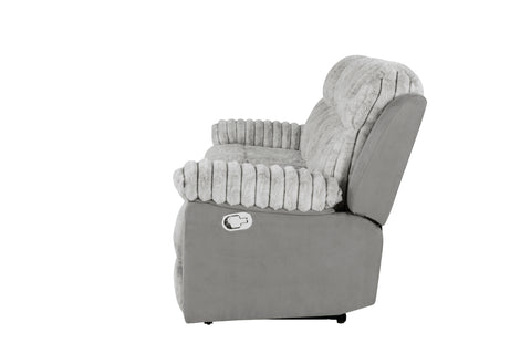 Dakota Grey RECLINING SOFA
