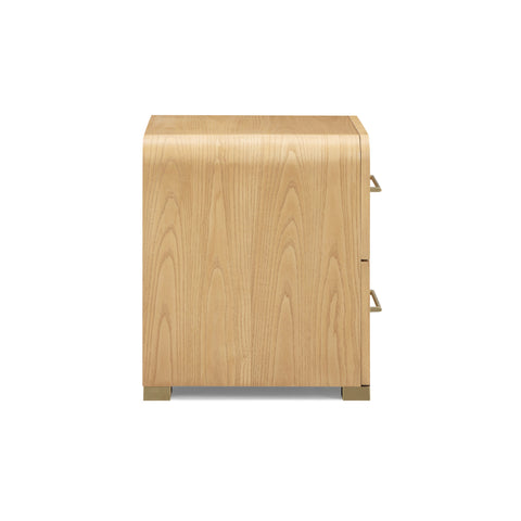 Estelle Navarre 22" Ash 2-Drawer Nightstand - image 6