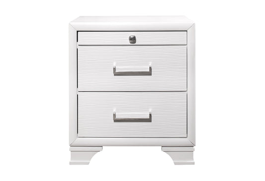 Bianca White NIGHTSTAND