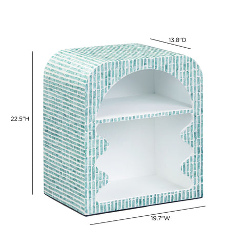 Anais Marais 20" Capiz Shell Nightstand - image 6