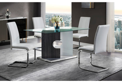 Marcus White DINING TABLE + 4 DC
