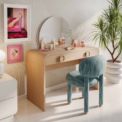 Amelie Navarre Performance Fabric Side Chair - image 8