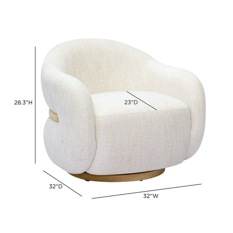 Noemie Siena Swivel Accent Chair - image 6