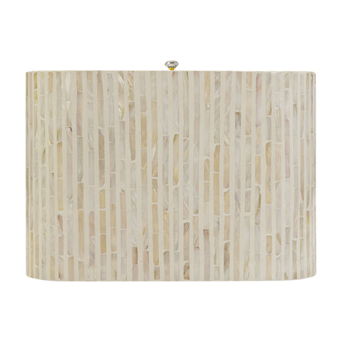 Noemie Capri 20" Mother of Pearl Nightstand - image 6