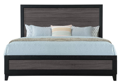 Anthony Grey/Black KING BED
