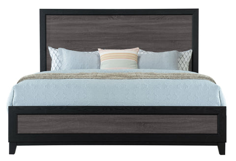 Anthony Grey/Black KING BED