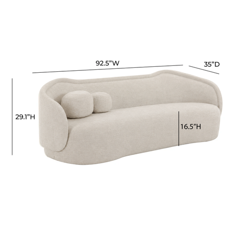 Rosalie Chantilly 93" Sofa - image 5