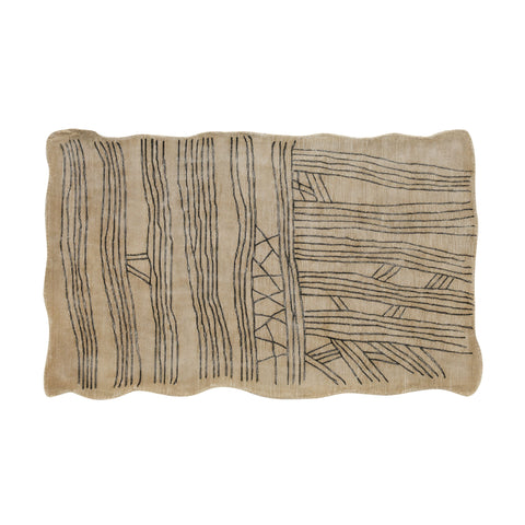 Amelie Devereux Natural Hand Tufted Wool Area Rug 5'X8' - image 3