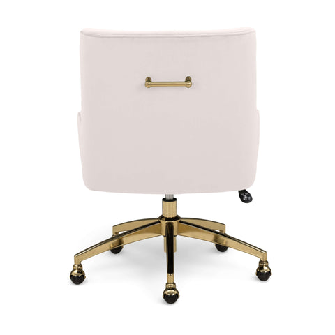 Solene Beaumont Performance Velvet Office Swivel Chair - image 4