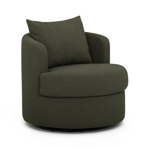 Camille StClair Performance Boucle Swivel Accent Chair - image 1