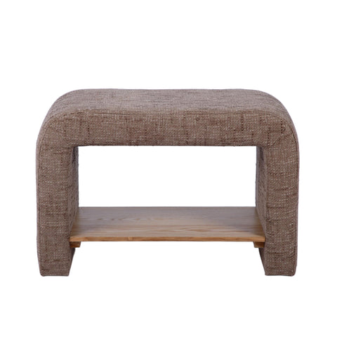 Vivienne Arden Railroad Chenille Storage Side Table - image 1