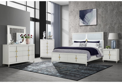 Andrea GOLD KING BED GROUP