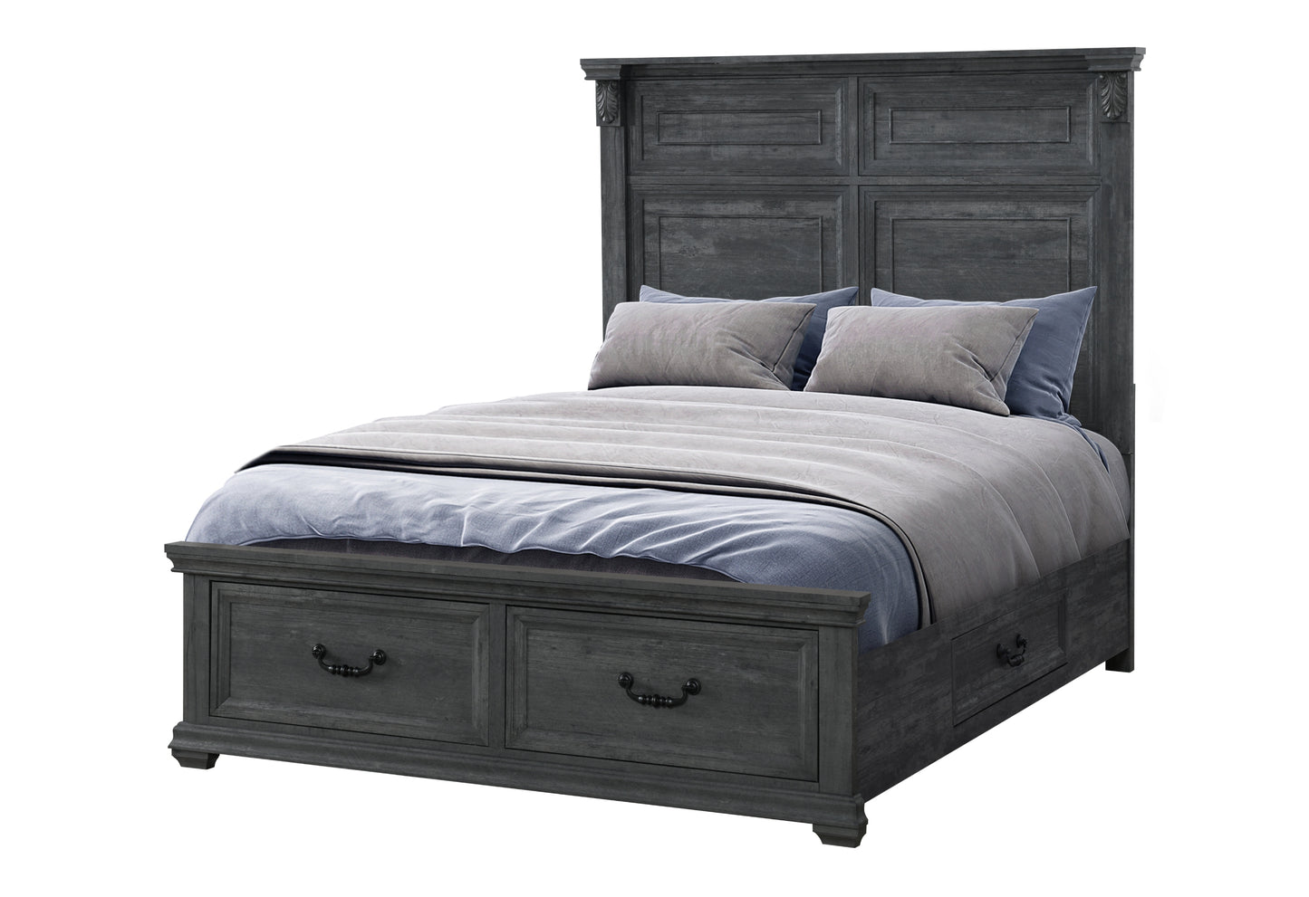 alex grey storage,tatum grey panel bed queen bed storage