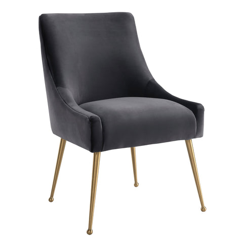 Solene Beaumont Performance Velvet Dining Chair - image 1