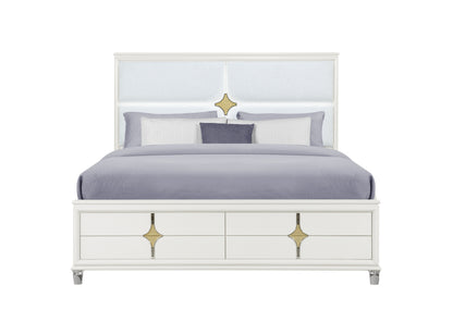 Andrea GOLD KING BED