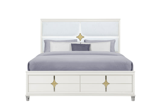 Andrea GOLD KING BED