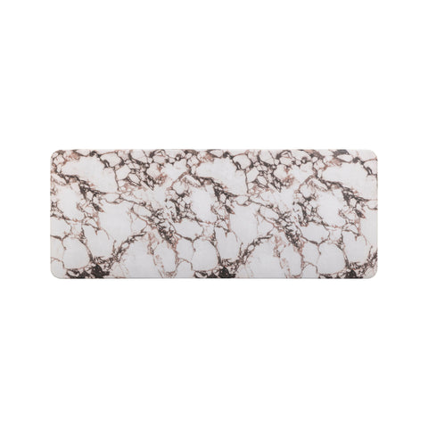 Noemie Lucerne 61" Faux Breccia Marble Console Desk - image 5