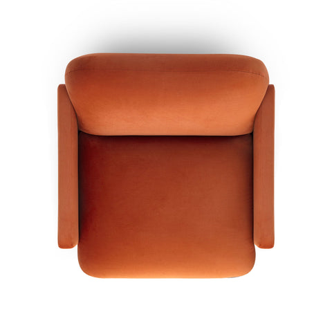 Delphine Beaumont Performance Velvet Accent Chair - image 4