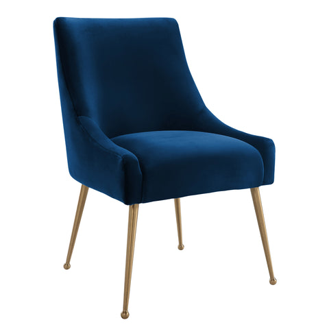 Solene Beaumont Performance Velvet Dining Chair - image 1