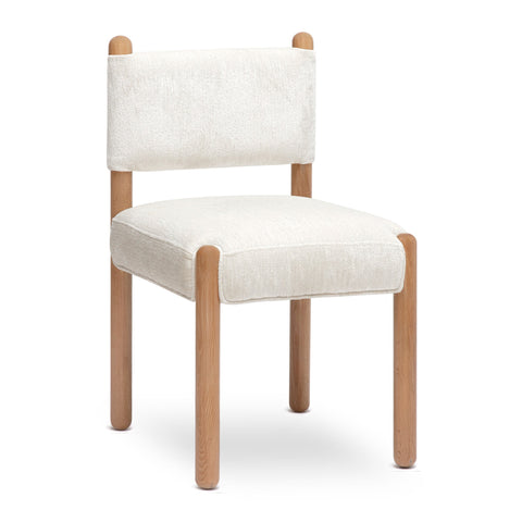 Celeste Castaigne Thick Performance Chenille Straight Back Dining Chair - image 1